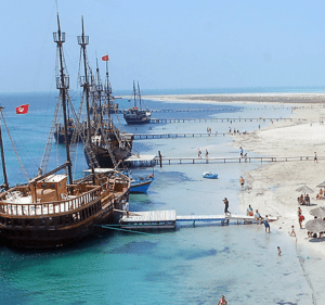 balade en mer à Djerba 