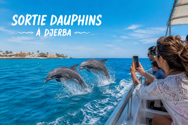 Sortie dauphins à Djerba